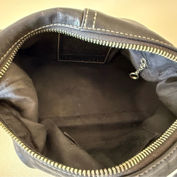 Coach Legacy Bag Shoulder Leather 9564 Demi Soho Boho Casual Y2K Chic Black - Picture 10 of 13